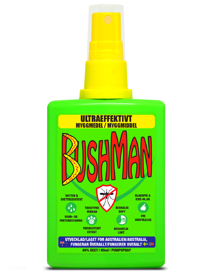 Bushman Mosquito Spray 90 ml Yellow Bushman