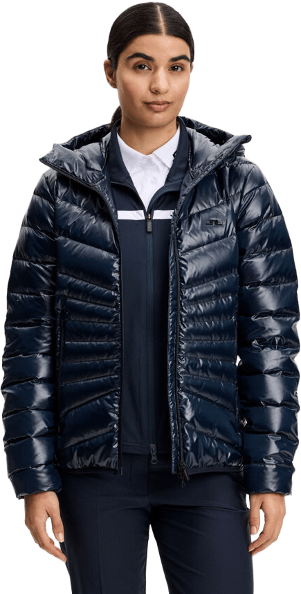 J.Lindeberg Women´s Lara Light Down Hood Jl Navy J.Lindeberg