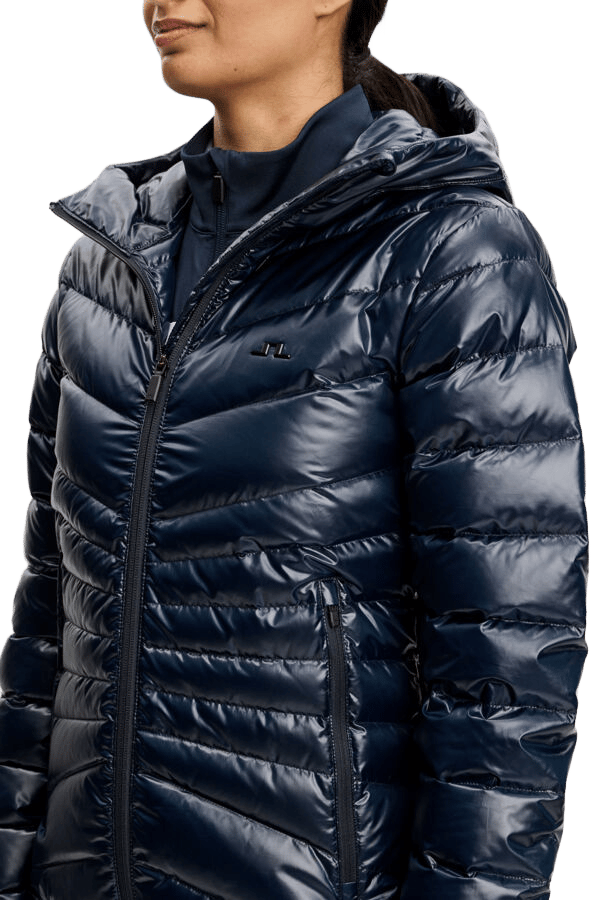 J.Lindeberg Women´s Lara Light Down Hood Jl Navy J.Lindeberg