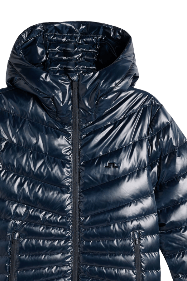 J.Lindeberg Women´s Lara Light Down Hood Jl Navy J.Lindeberg