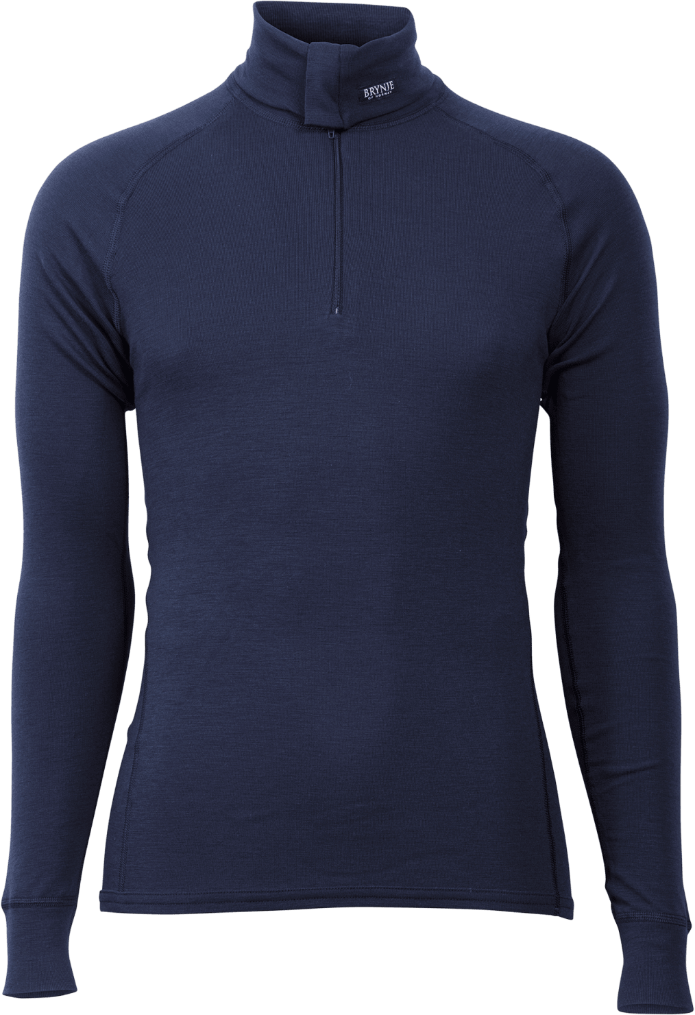 Brynje Unisex Classic Zip Polo Shirt Navy