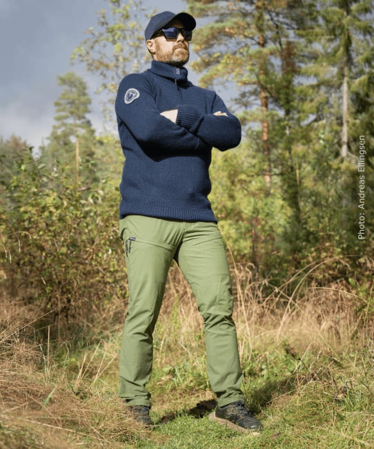 Brynje Classic Wool Sweater Navy Brynje