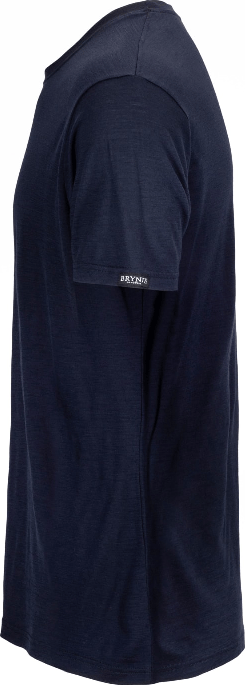 Brynje Unisex Classic Wool Light T-Shirt Navy Brynje