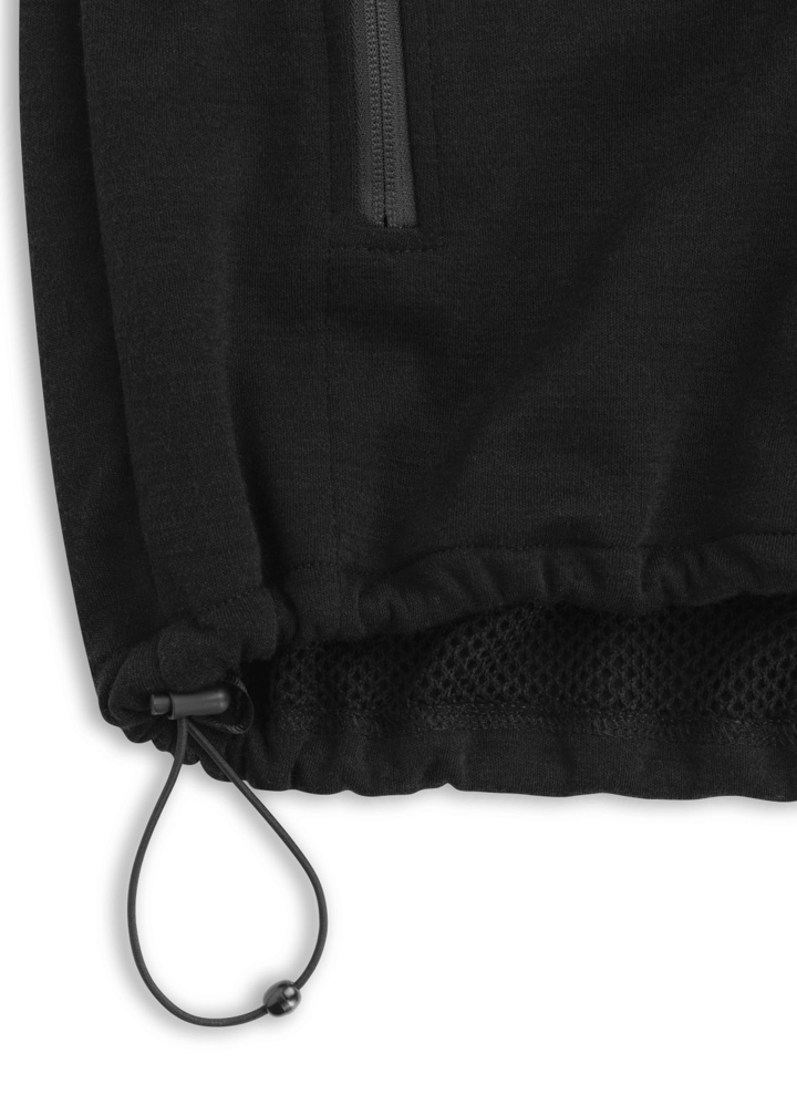 Brynje Antarctic Jacket w/ hood and protection Black Brynje