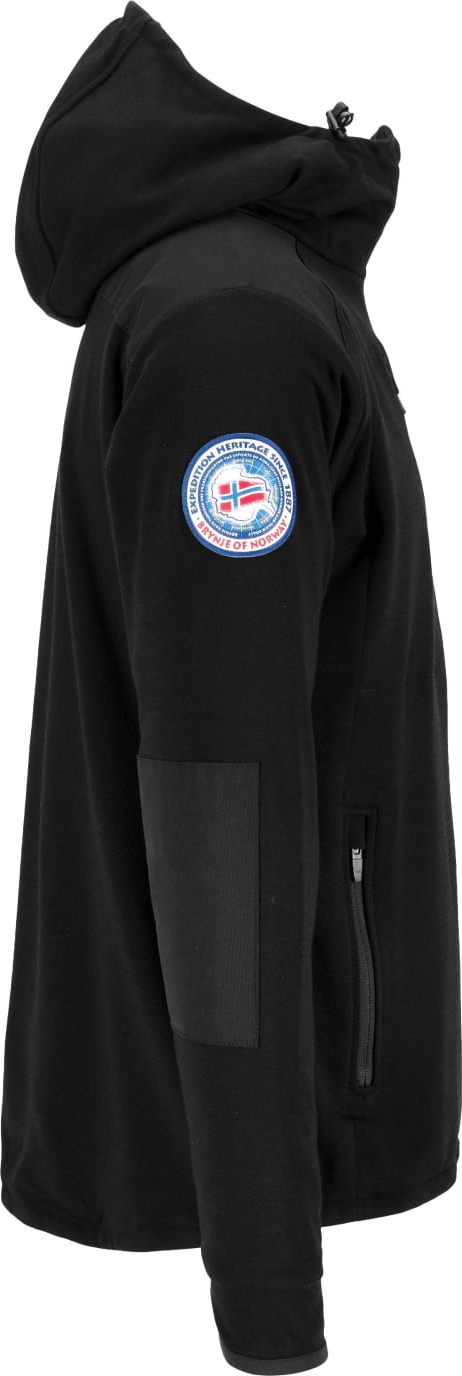 Brynje Antarctic Jacket w/ hood and protection Black Brynje