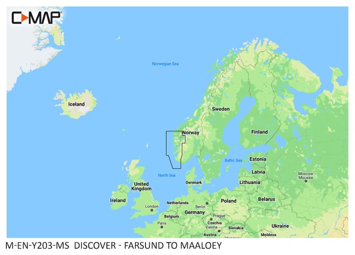 C-Map C-Map Discover Dybdekart C-Map