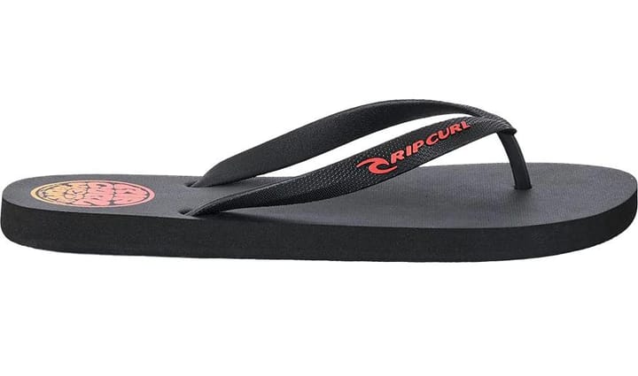 Rip Curl Men's Icons Of Surf Bloom Open Toe Sandals Black/orange Rip Curl