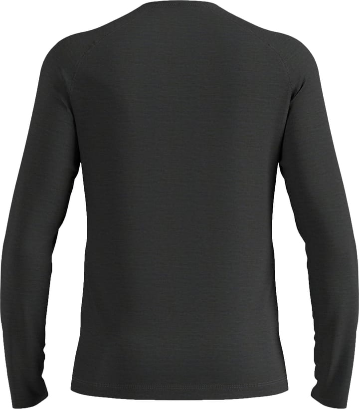 Odlo Men's Performance Wool 150 Base Layer Grey Melange - Dark Grey Melange Odlo
