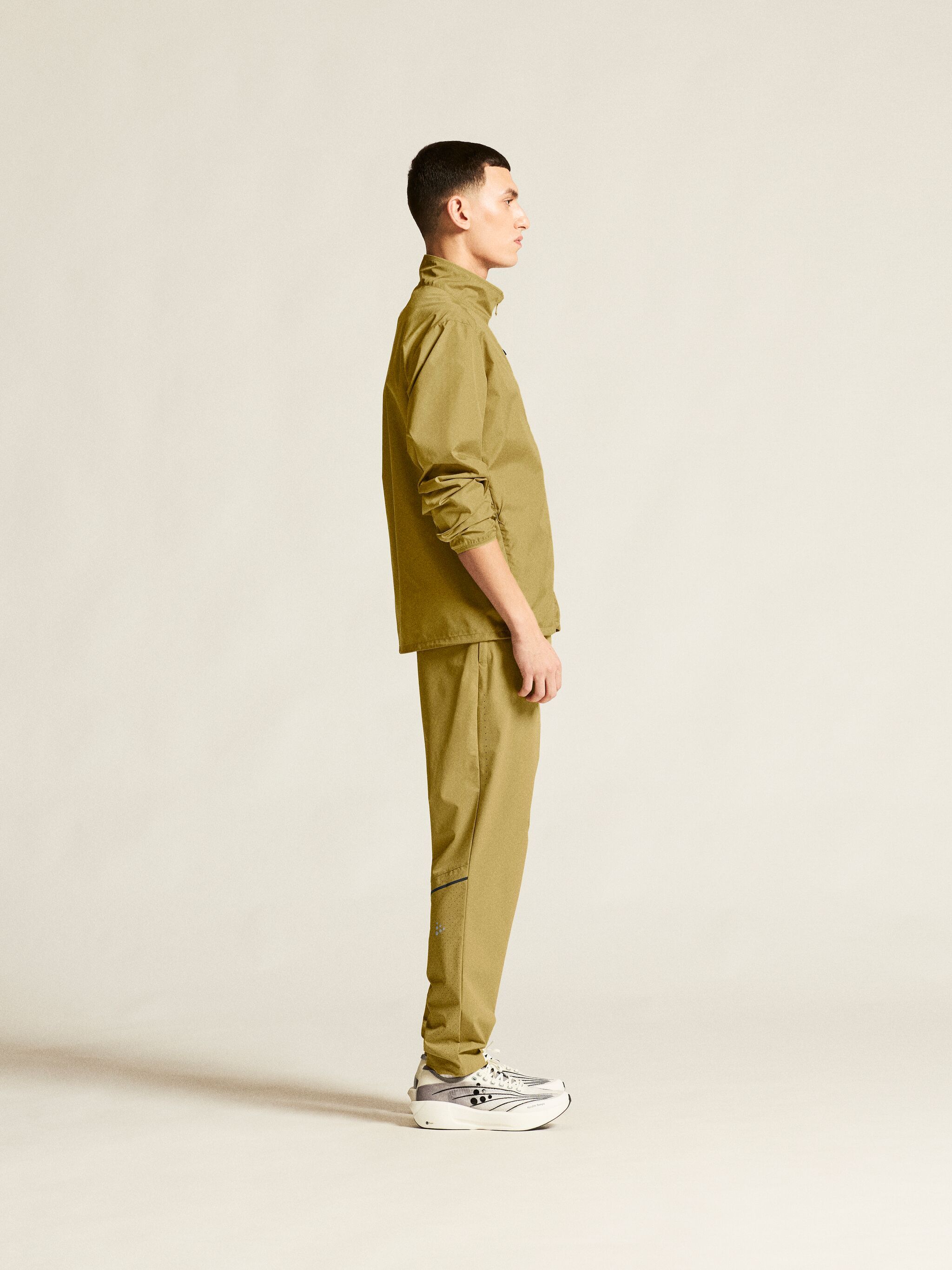 Craft Men's Essence Wind Jacket 2 Khaki