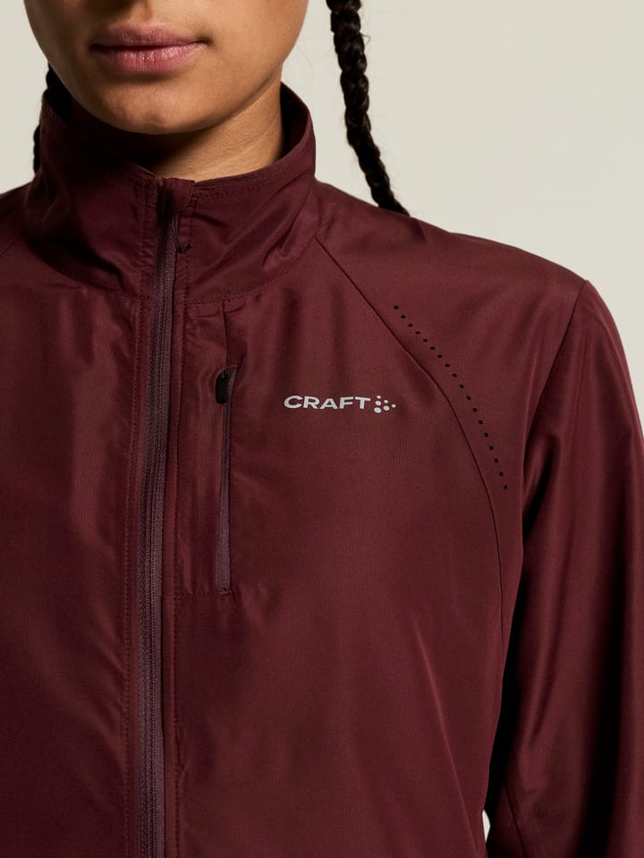 Craft Women's Essence Wind Jacket 2 Dk Fig Craft