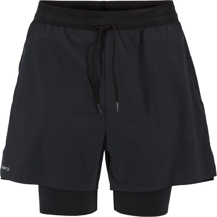 Craft Men's Hypervent 2-In-1 Shorts Black Craft
