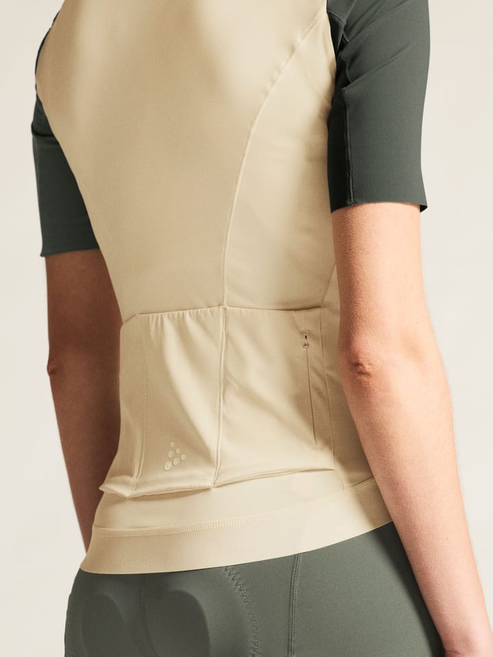 Craft Women's Endur Training Jersey Tofu/green Craft