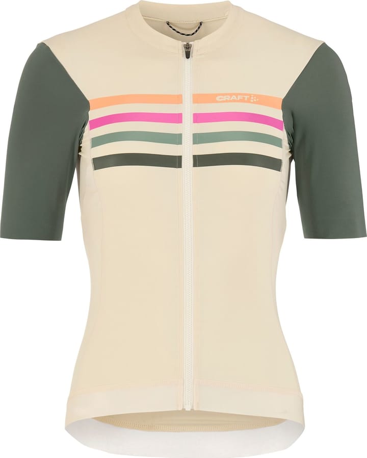 Craft Women's Endur Training Jersey Tofu/green Craft