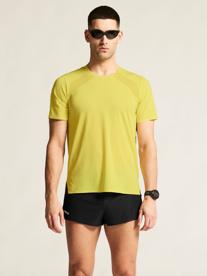Craft Men's Race Day Short Sleeve Tee 2 Zest Craft