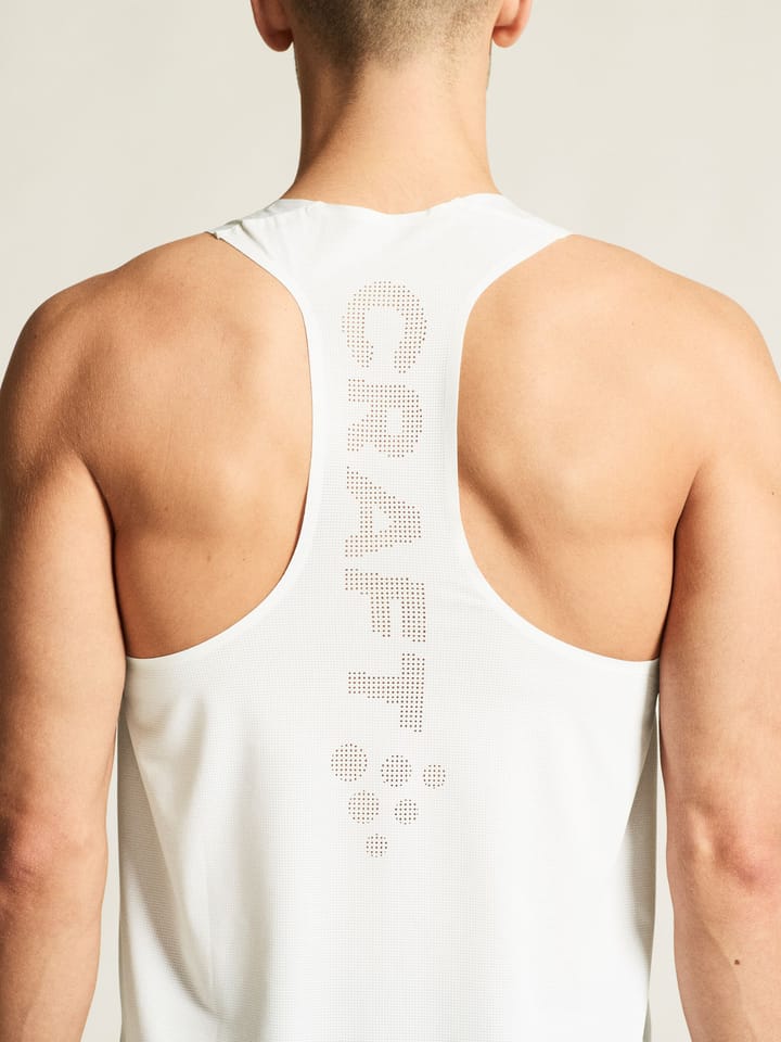 Craft Men's Race Day Singlet 2 White Craft