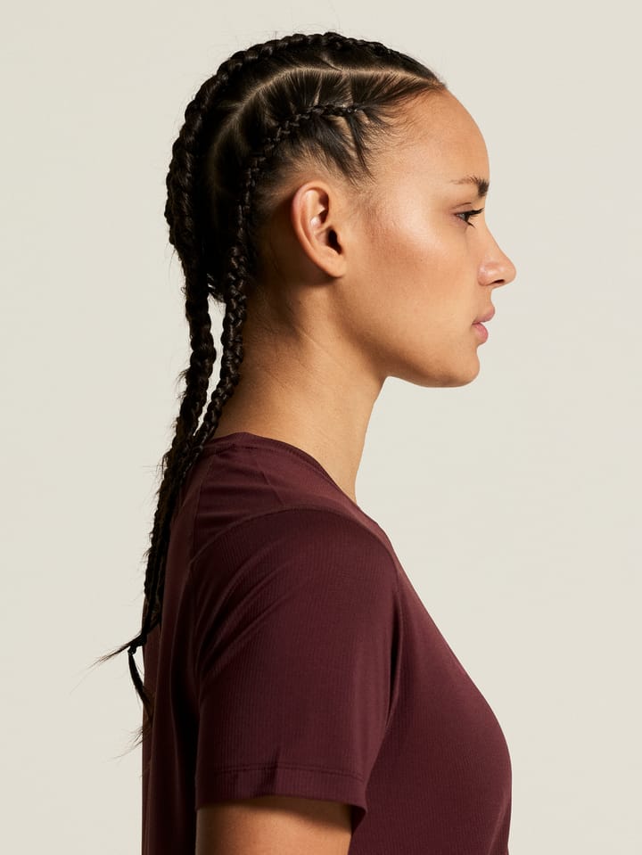 Craft Women's Essence Logo Tee 2 Dk Fig Craft