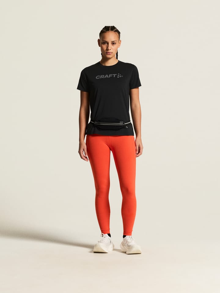 Craft Women's Essence Logo Tee 2 Black Craft