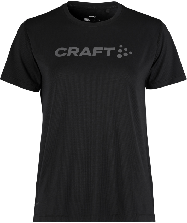 Craft Women's Essence Logo Tee 2 Black