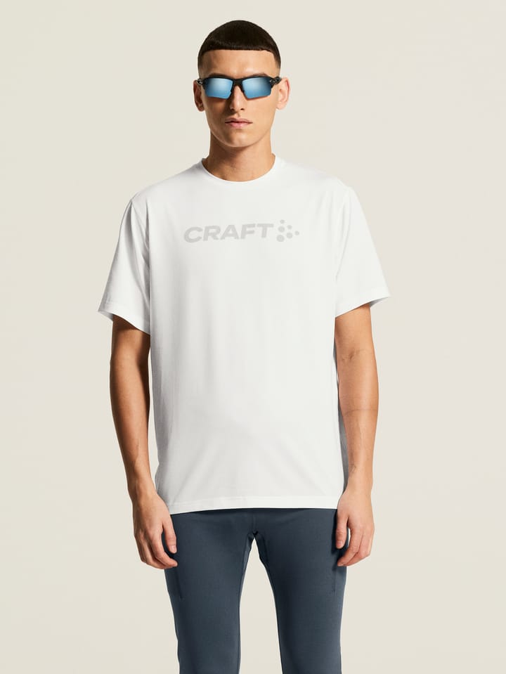 Craft Men's Essence Logo Tee 2 White Craft