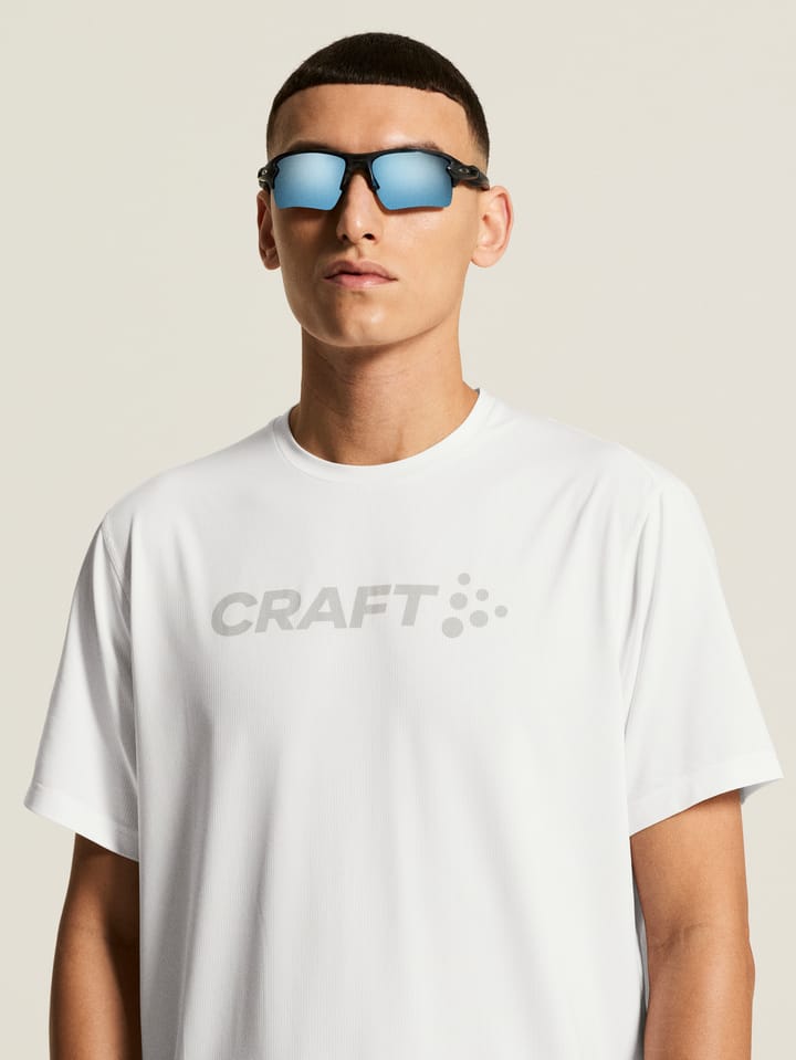 Craft Men's Essence Logo Tee 2 White Craft