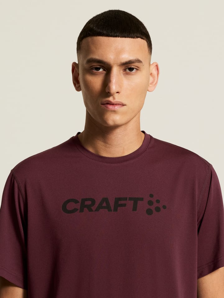 Craft Men's Essence Logo Tee 2 Dk Fig Craft
