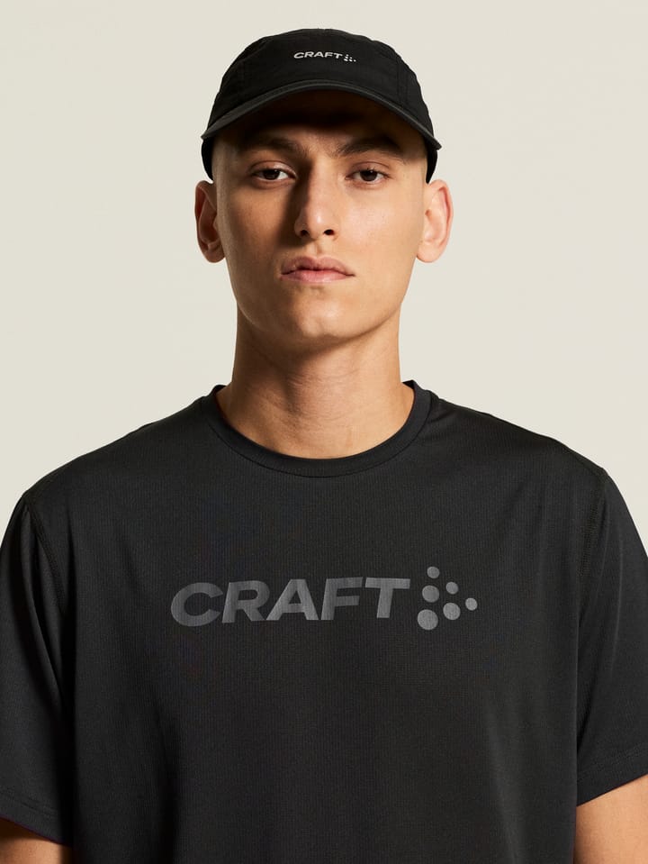 Craft Men's Essence Logo Tee 2 Black Craft