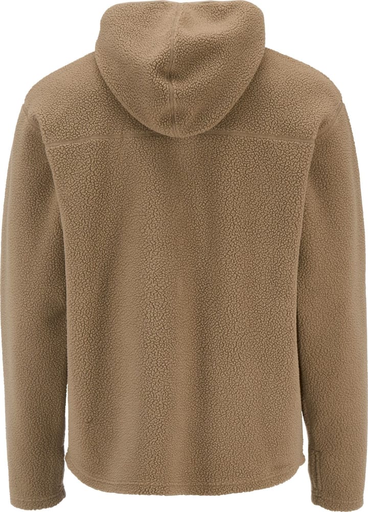 Craft Men's Join Pile Fleece Full Zip Hood Taupe Craft