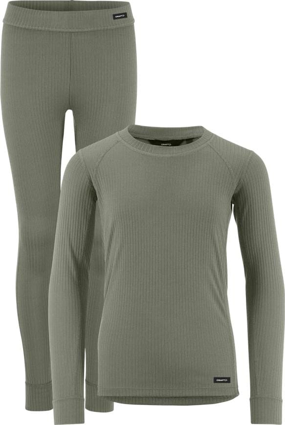 Craft Baselayer Set 2 Jr Leaf