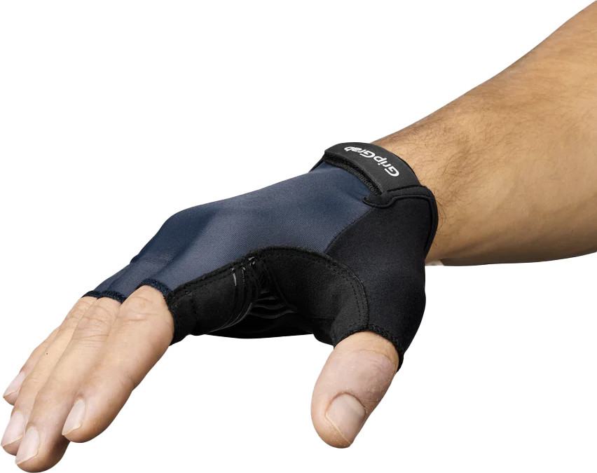 Gripgrab Ride Padded Short Finger Summer Gloves Navy Blue