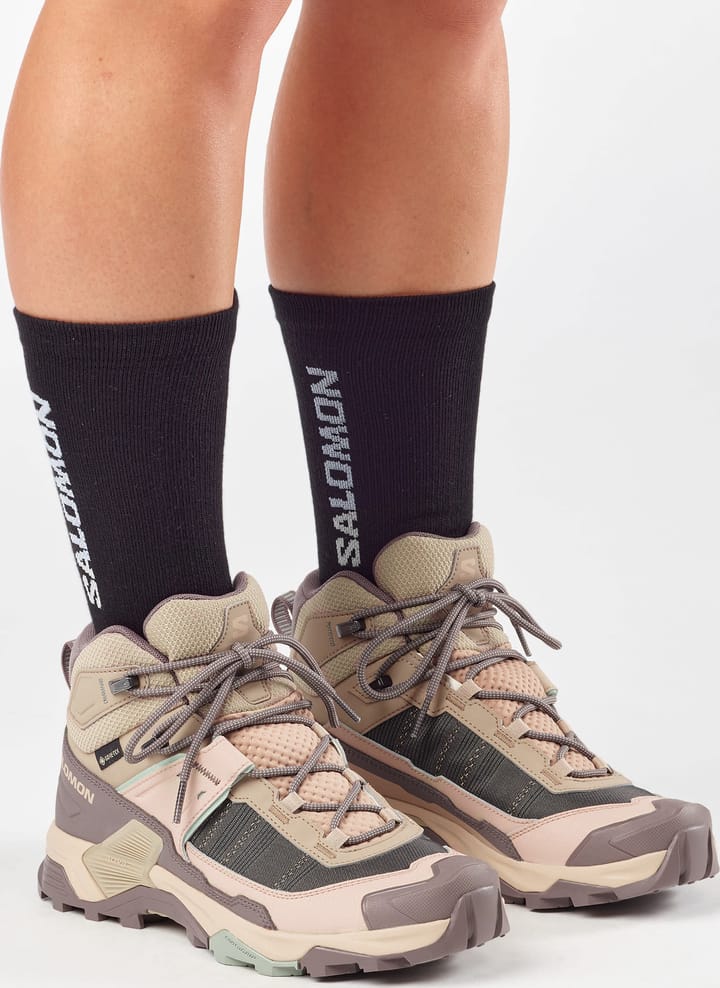 Salomon X Ultra 5 Mid Gore-Tex Iron / Desert Tan / Green Milieu Salomon