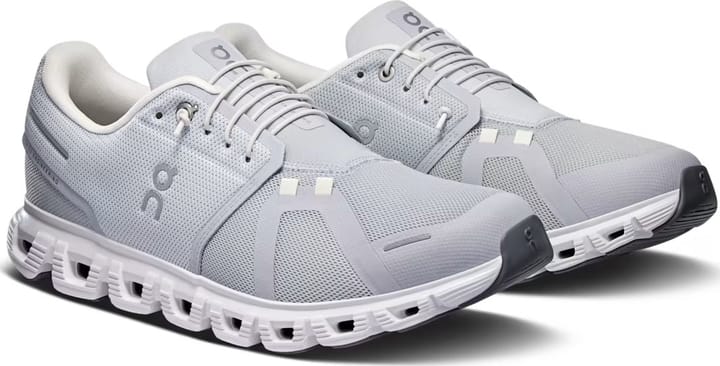On Men's Cloud 6 Glacier/White On