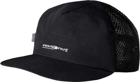 Buff Pack Trucker Cap Solid Black Buff