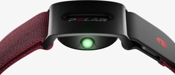 Polar Verity Ohr-Sensor Deep Red Polar