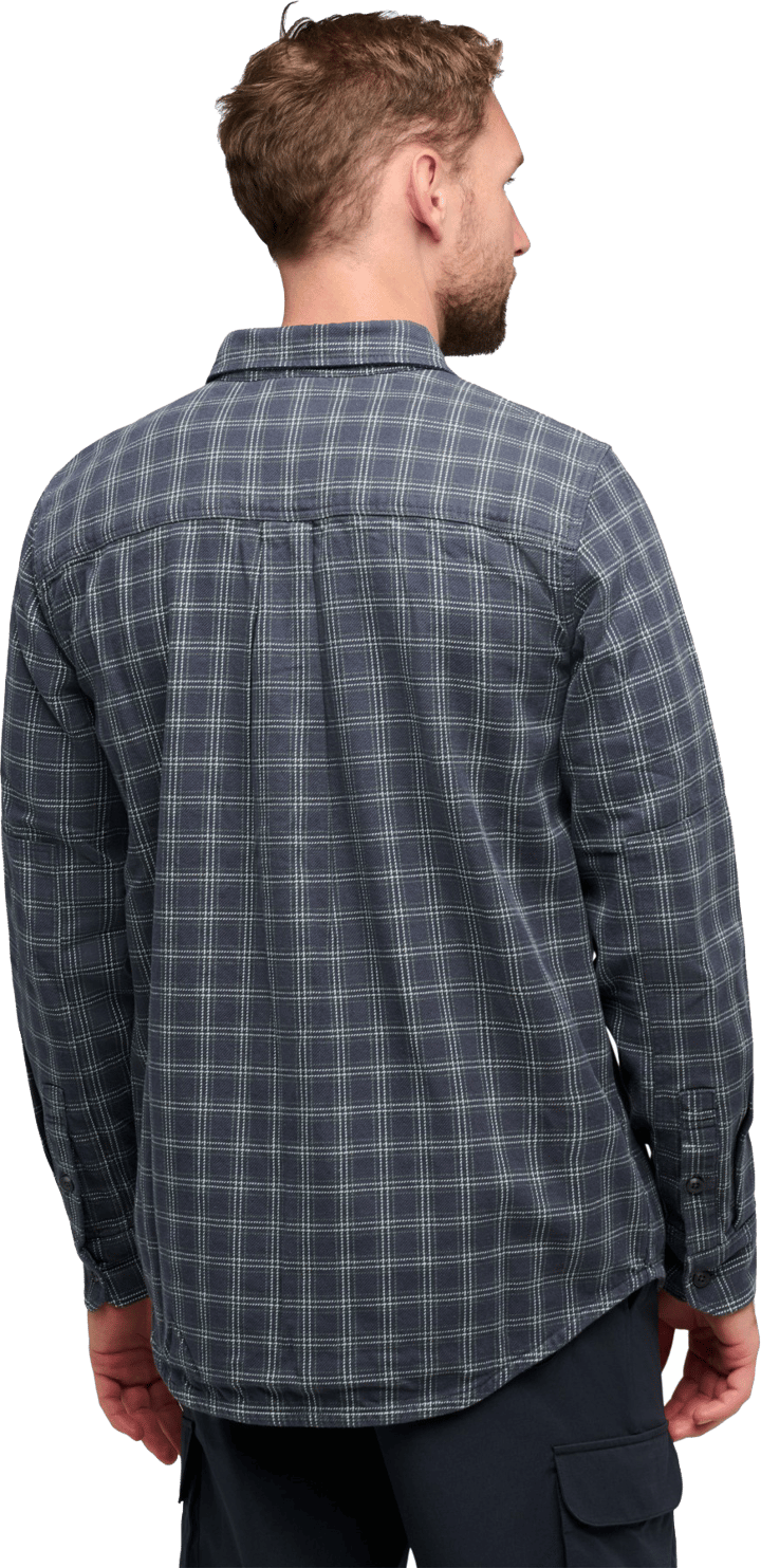 Black Diamond Men's Project Twill Long Sleeve Shirt Charcoal-citron Black Diamond
