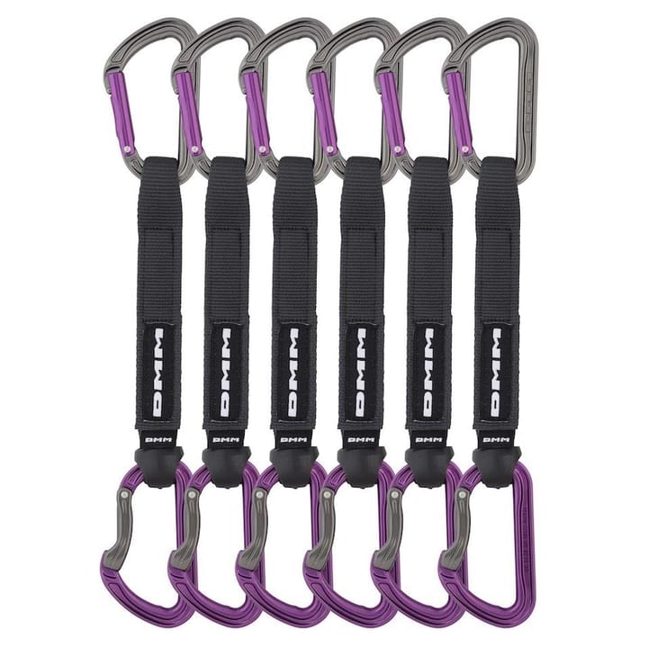 DMM Shadow Qd 6 Pack Titanium/Purple DMM DMM Shadow Qd 6 Pack Titanium/Purple DMM