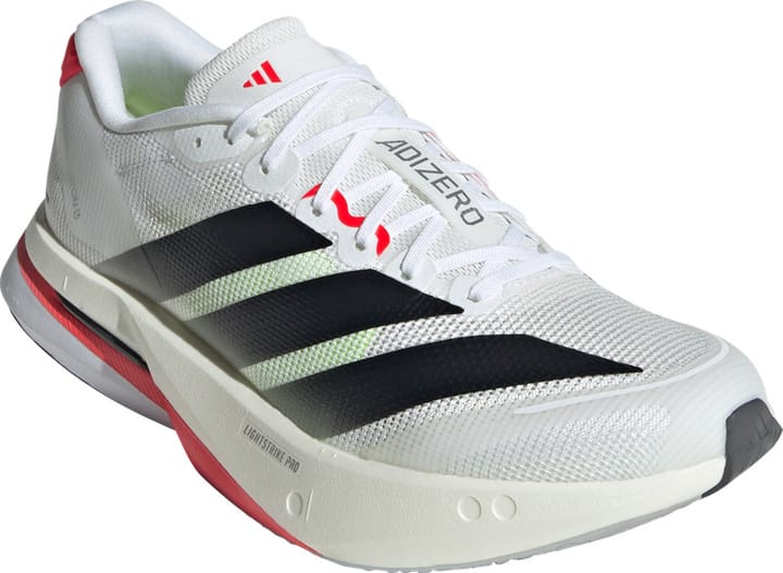 Adidas Women's Adizero Boston 13 Cloud White/Core Black/Lucid Red Adidas