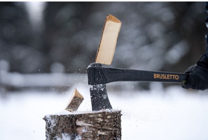 Brusletto Kikut Splitting Axe 71 cm Black/Green Brusletto Brusletto Kikut Splitting Axe 71 cm Black/Green Brusletto