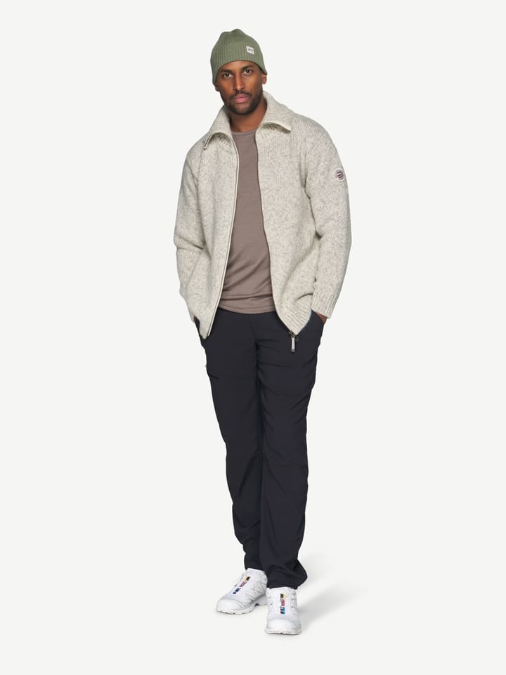 Devold Nansen Wool Cardigan Grey Melange Devold