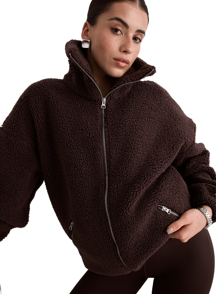 Aim'n Women´s Pile Jacket Cacao Aim'n