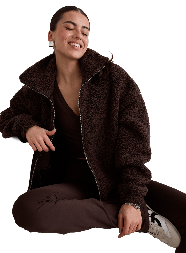 Aim'n Women´s Pile Jacket Cacao Aim'n