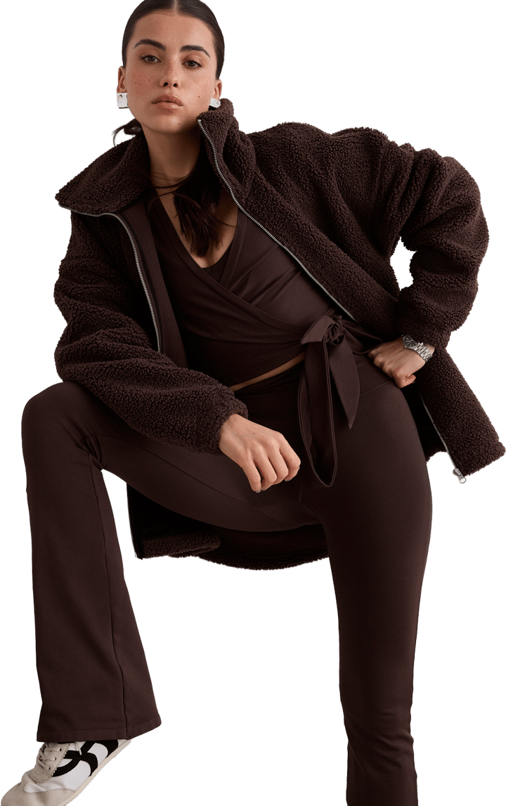 Aim'n Women´s Pile Jacket Cacao Aim'n