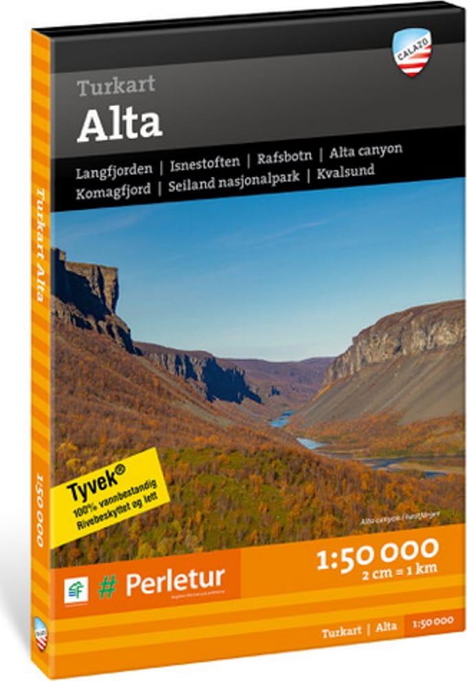 Calazo förlag Turkart Alta 1:50.000 (dubbelkarta) NoColour Calazo förlag