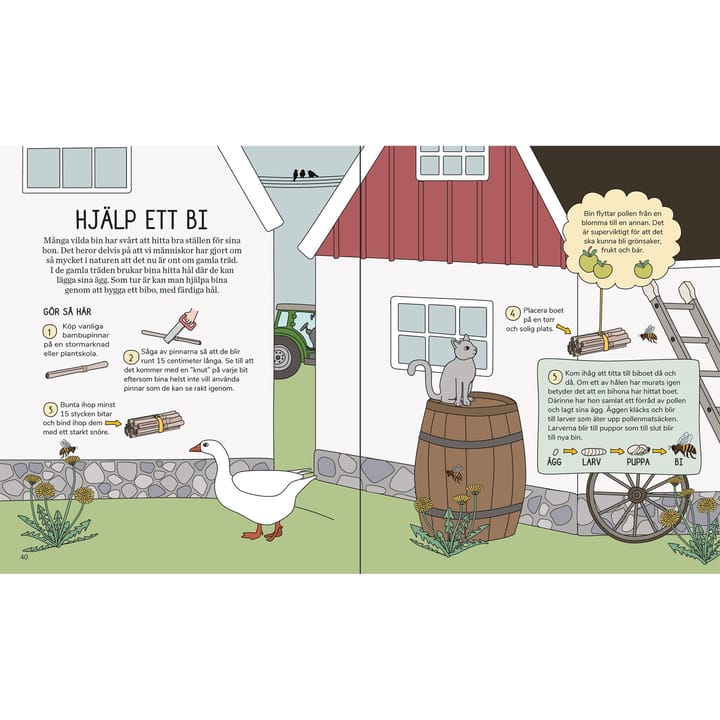 Calazo förlag Barnens Utebok Nocolour Calazo förlag