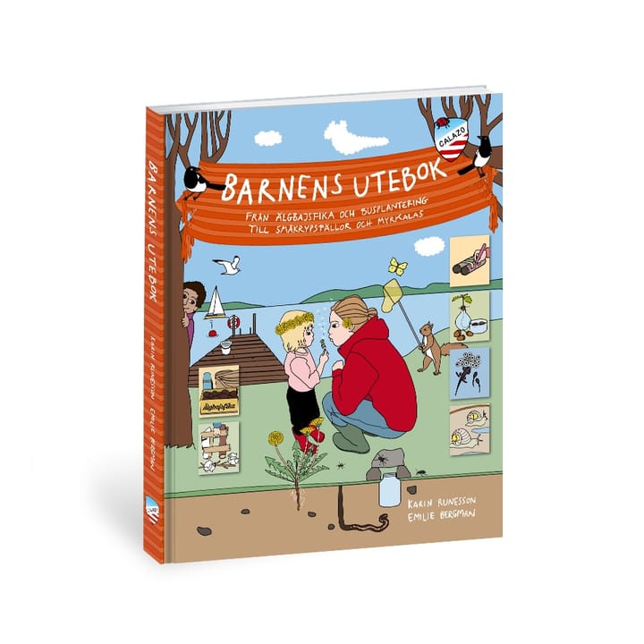 Calazo förlag Barnens Utebok Nocolour Calazo förlag