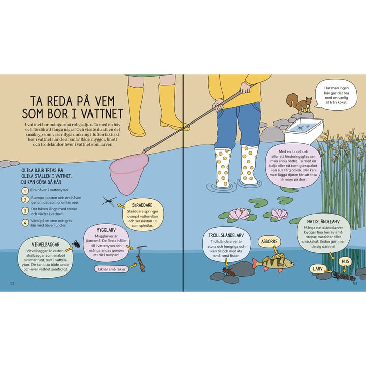 Calazo förlag Barnens Utebok Nocolour Calazo förlag