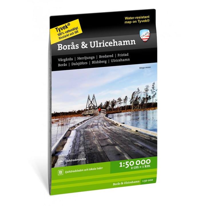 Calazo förlag Borås & Ulricehamn 1:50.000 NoColour Calazo förlag