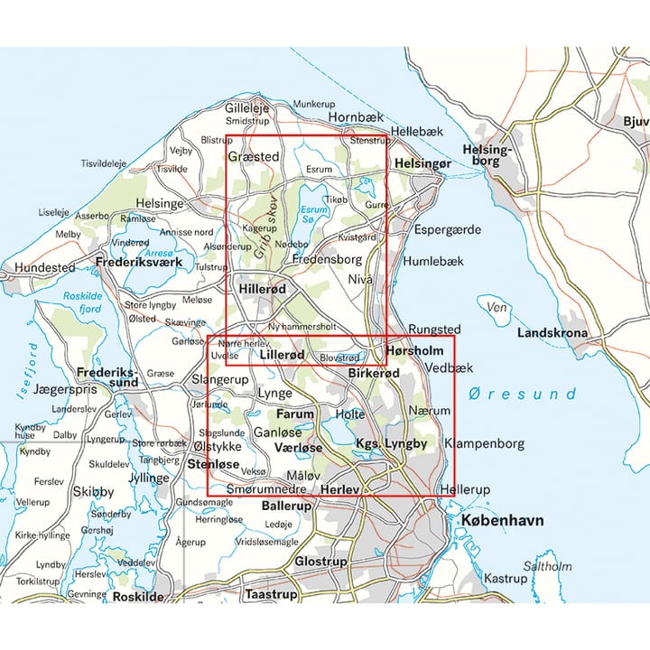 Calazo förlag Det Nordlige København & Nationalpark Kongernes Nocolour Calazo förlag