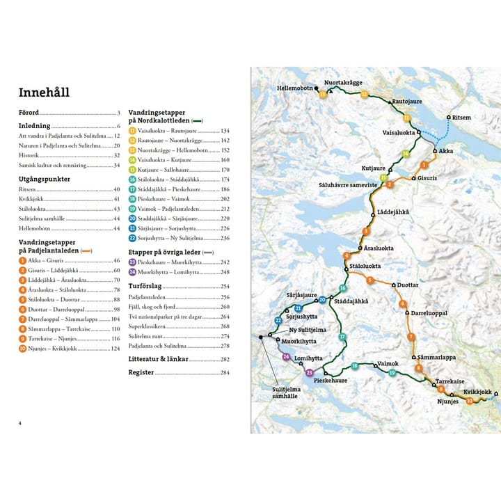 Calazo förlag Fjällvandra i Padjelanta och Sulitelma Nocolour Calazo förlag