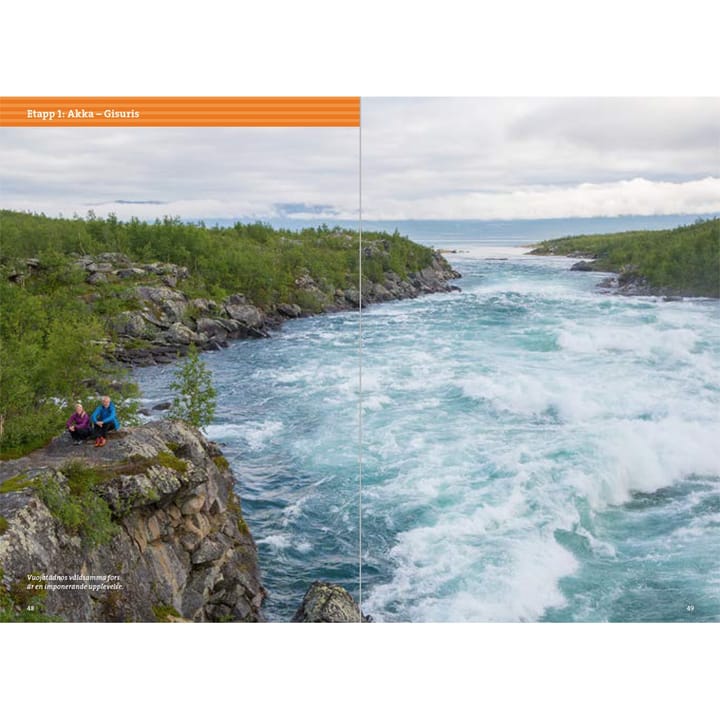 Calazo förlag Fjällvandra i Padjelanta och Sulitelma Nocolour Calazo förlag