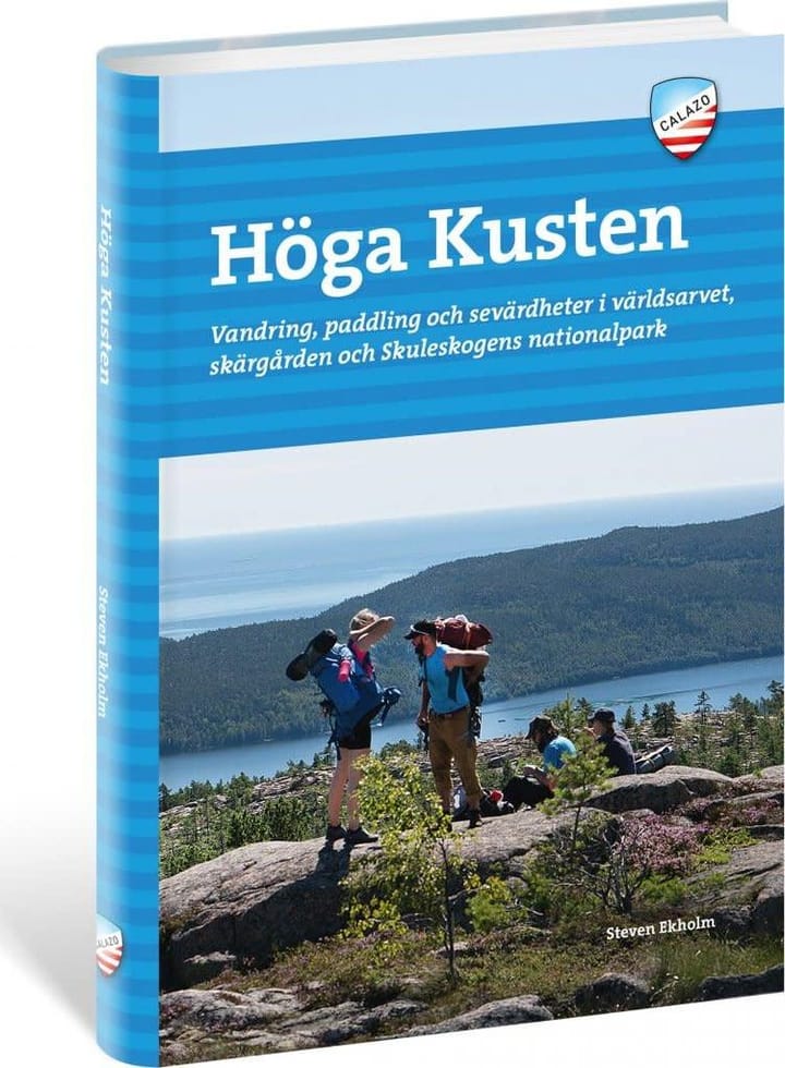 Calazo förlag Höga kusten – en besöks- och vandringsguide Nocolour Calazo förlag